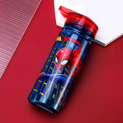 Spiderman 580ml Water Bottle for Kids School Drinks Bottle Made of Durable Tritan Reusable BPA Free