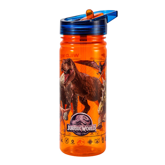 Jurassic World 580ml Water Bottle for Kids School Drinks Bottle Made of Durable Tritan Reusable BPA Free