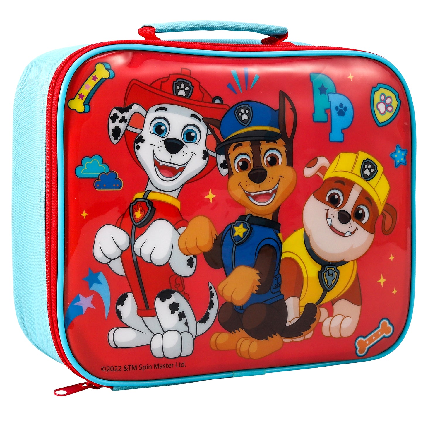 Paw Patrol Rectangular Insulated Lunch Box Bag for Boys and Girls, Perfect Size for Packing Hot or Cold Snacks for School and Travel, BPA Free