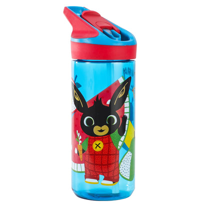 Bing 620ml Water Bottle for Kids, School Drinks Bottle Made of Durable Tritan, Bpa Free, Bing Picnic Day