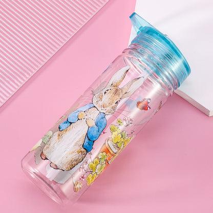 Petter Rabbit 580ml Water Bottle for Kids, School Drinks Bottle Made of Durable Tritan BPA Free