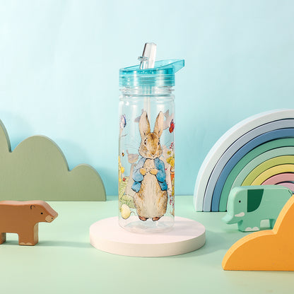 Petter Rabbit 580ml Water Bottle for Kids, School Drinks Bottle Made of Durable Tritan BPA Free