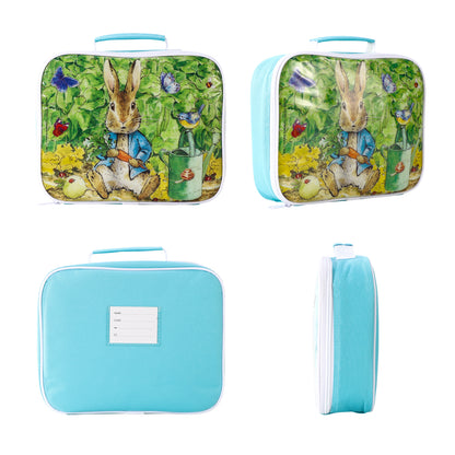 Peter Rabbit Rectangular Insulated Lunch Box Bag for Boys and Girls, Perfect Size for Packing Hot or Cold Snacks for School and Travel, BPA Free