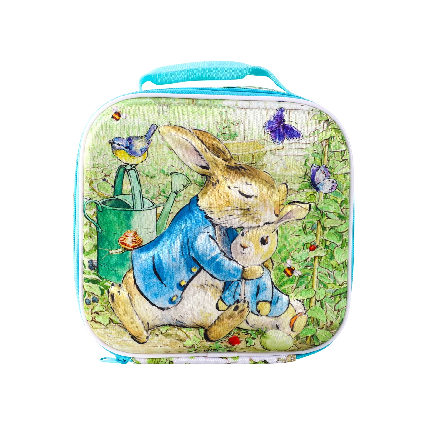 Peter Rabbit 3D Rectangular Insulated Lunch Box Bag for Boys and Girls, Perfect Size for Packing Hot or Cold Snacks for School and Travel, BPA Free