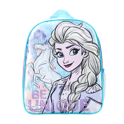 Frozen Kids Childrens Premium Backpack School Rucksack Travel Bag Boys Girls with side mesh pocket