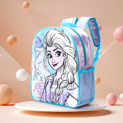 Frozen Kids Childrens Premium Backpack School Rucksack Travel Bag Boys Girls with side mesh pocket