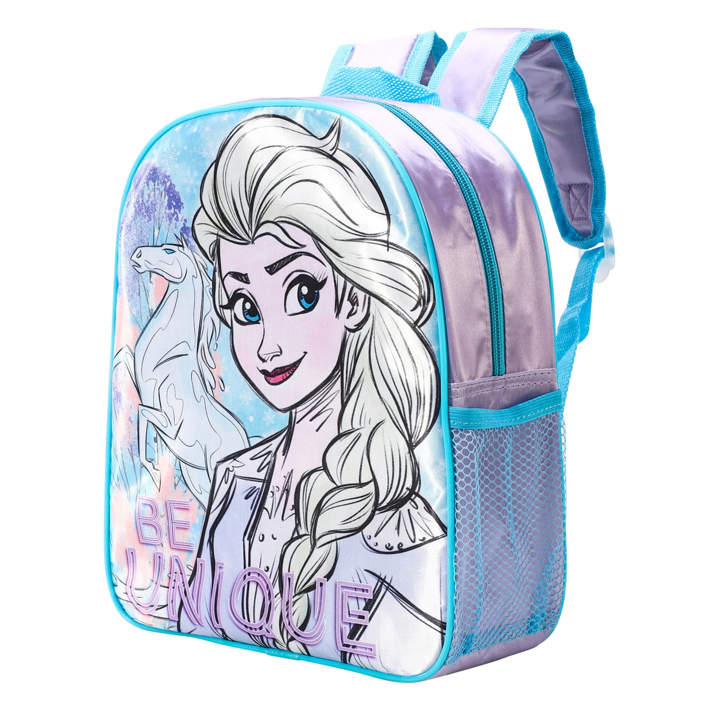 Frozen Kids Childrens Premium Backpack School Rucksack Travel Bag Boys Girls with side mesh pocket