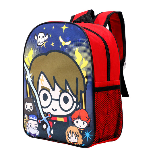 Harry Potter Kids Childrens Premium Backpack School Rucksack Travel Bag Boys Girls with side mesh pocket