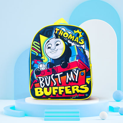 Thomas the Tank Engine Kids Childrens Premium Backpack School Rucksack Travel Bag Boys Girls with side mesh pocket