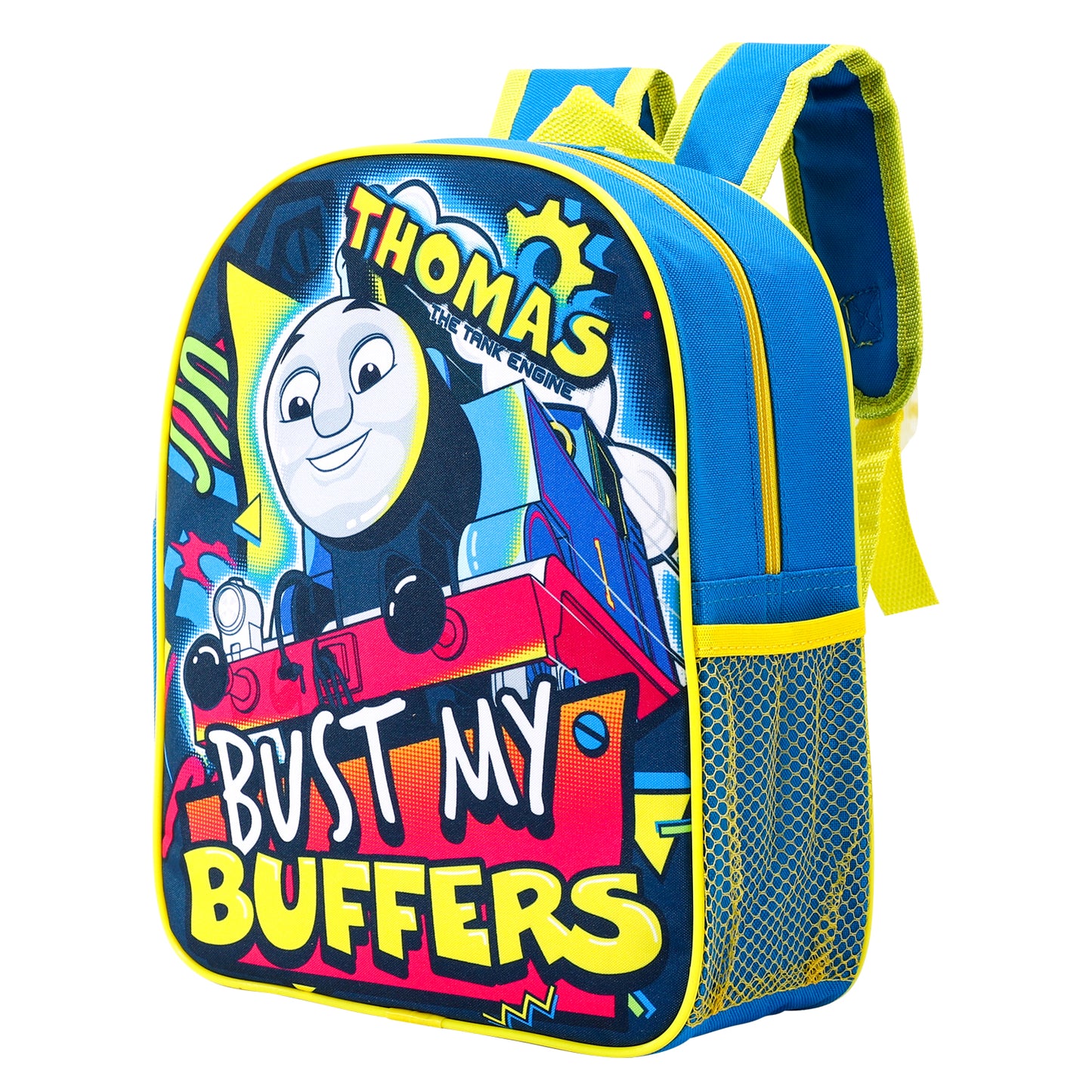 Thomas the Tank Engine Kids Childrens Premium Backpack School Rucksack Travel Bag Boys Girls with side mesh pocket