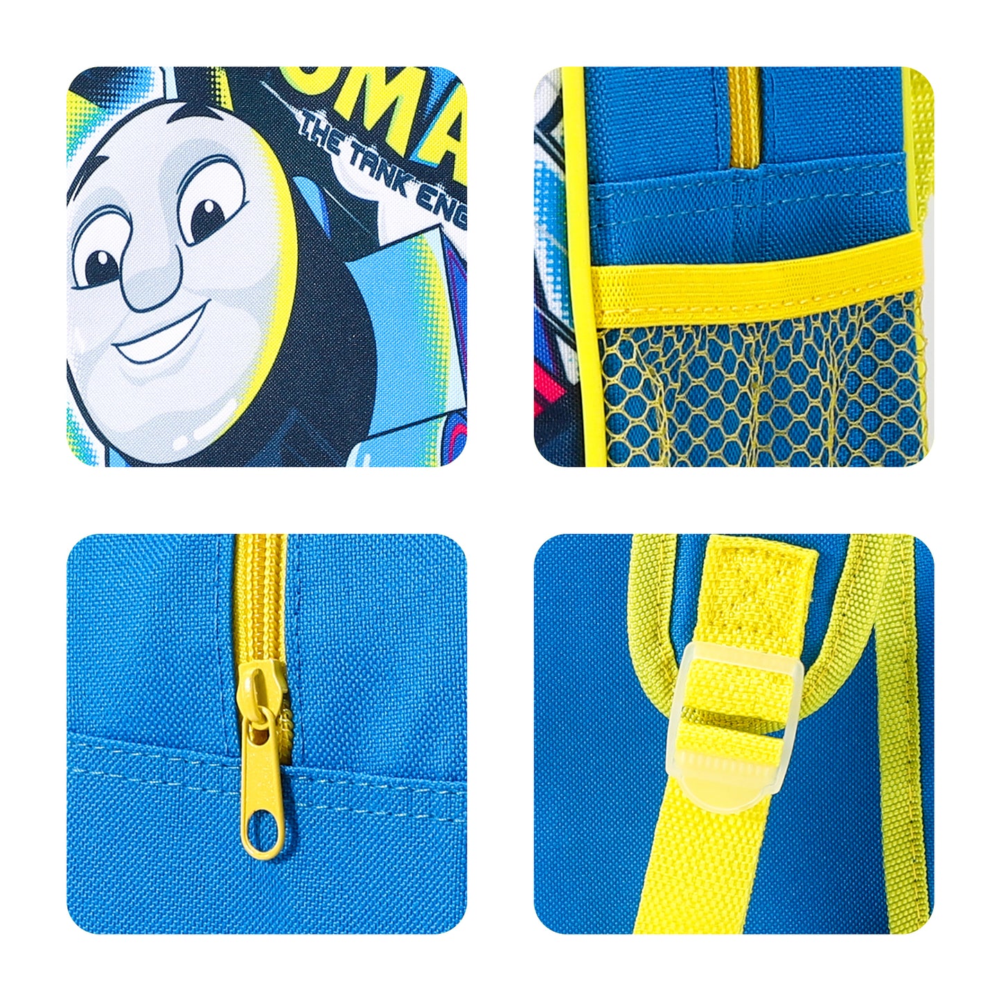 Thomas the Tank Engine Kids Childrens Premium Backpack School Rucksack Travel Bag Boys Girls with side mesh pocket