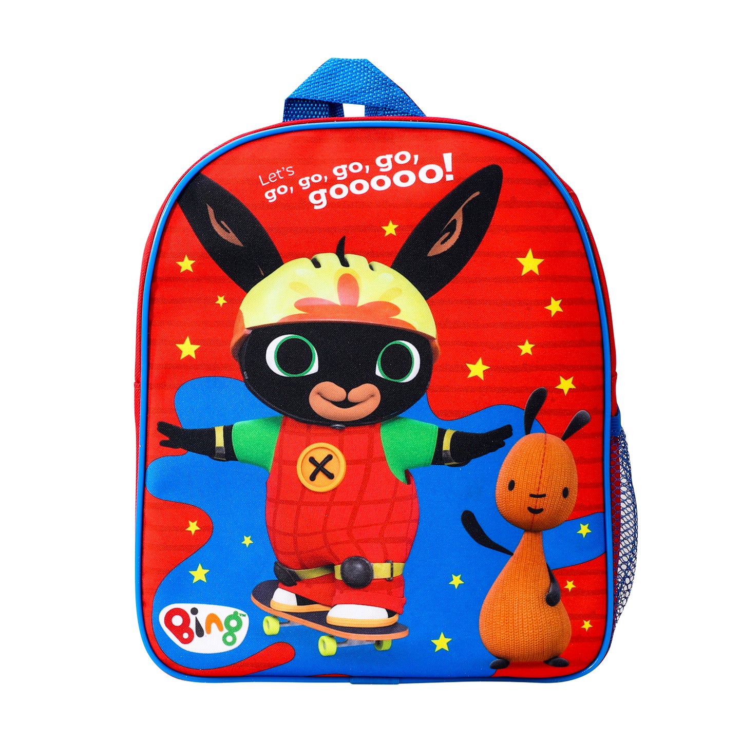 Bing Kids Childrens Premium Backpack School Rucksack Travel Bag Boys Girls with side mesh pocket