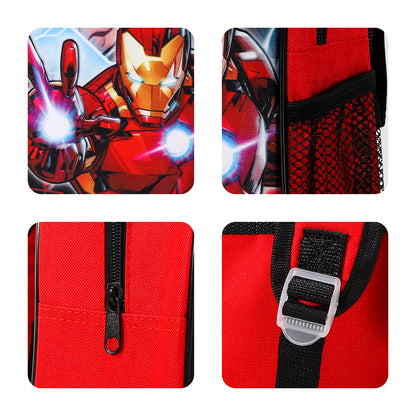 Marvel Avengers Kids Childrens Backpack School Rucksack Travel Bag Boys Girls with side mesh pocket Boys Girls