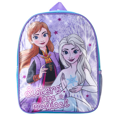 Disney Frozen Kids Childrens Backpack School Rucksack Travel Bag Boys Girls with side mesh pocket Boys Girls