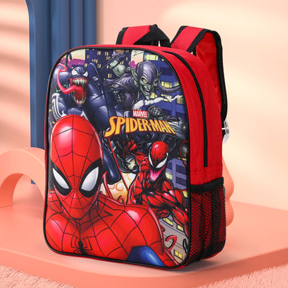 Marvel Spiderman Kids Childrens Backpack School Rucksack Travel Bag Boys Girls with side mesh pocket Boys Girls