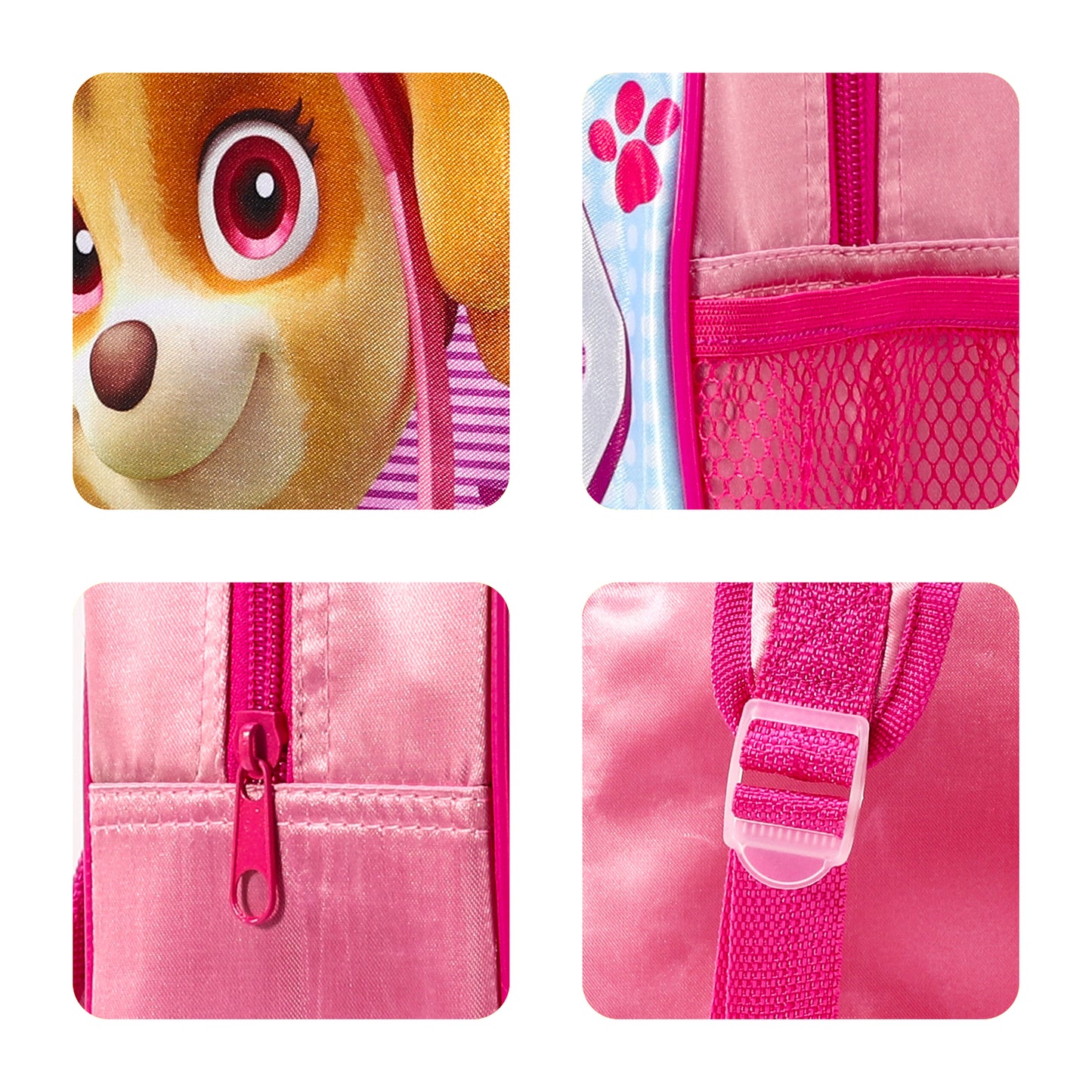 Paw Patrol Kids Childrens Backpack School Rucksack Travel Bag Boys Girls with side mesh pocket Boys Girls