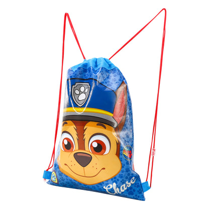 Paw Patrol Kids Drawstring PE Swimming Football Sports Travel Gym School Bag Lightweight Multicolour