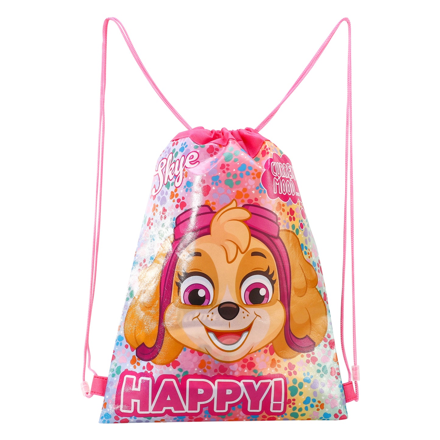 Paw Patrol Kids Drawstring PE Swimming Football Sports Travel Gym School Bag Lightweight Multicolour