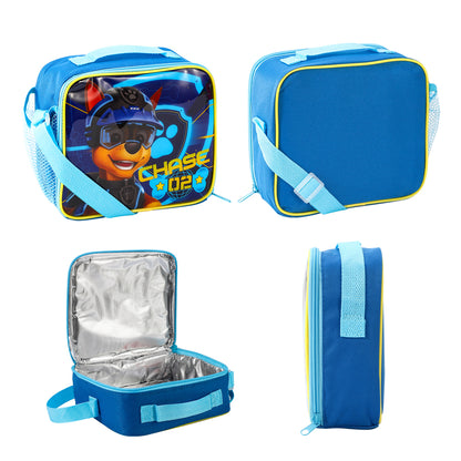 Paw Patrol Rectangular Insulated Lunch Box Bag for Boys and Girls, Perfect Size for Packing Hot or Cold Snacks for School and Travel, BPA Free