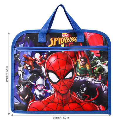 Spiderman Kids Childrens Zipped School Book Bag Primary Reading Bag Boys Girls