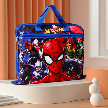 Spiderman Kids Childrens Zipped School Book Bag Primary Reading Bag Boys Girls