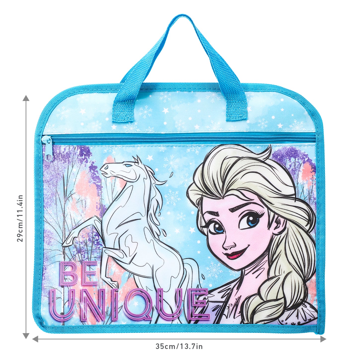 Frozen Kids Childrens Zipped School Book Bag Primary Reading Bag Boys Girls