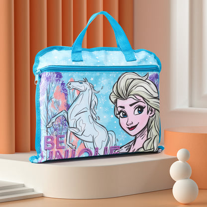 Frozen Kids Childrens Zipped School Book Bag Primary Reading Bag Boys Girls