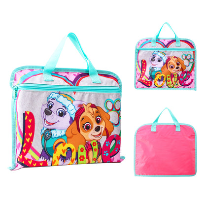 Paw Patrol Kids Childrens Zipped School Book Bag Primary Reading Bag Boys Girls