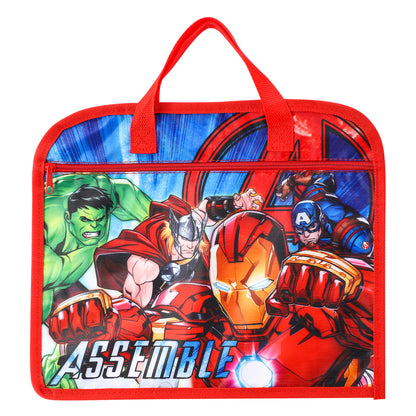 Avengers Kids Childrens Zipped School Book Bag Primary Reading Bag Boys Girls