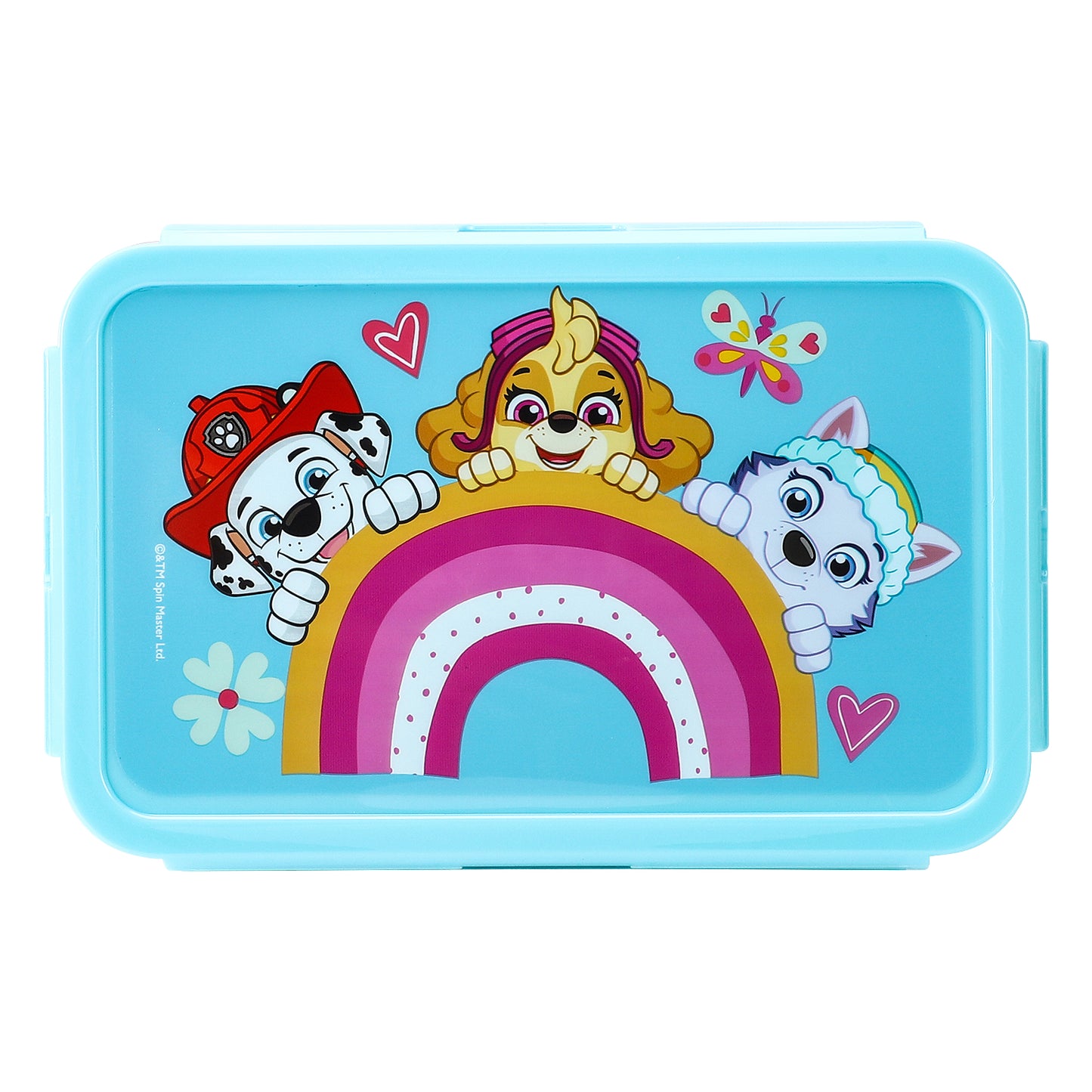 Paw Patrol Kids Rectangular Lunch Bento Food Box Container with Removable Compartments 1200ml Leak Proof, BPA Free