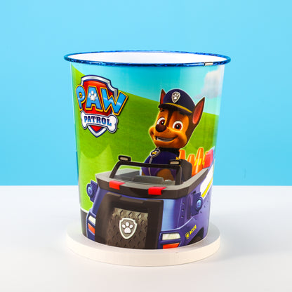 Paw Patrol Girl Kids Childrens Waste Bucket Paper Bin Basket for Bedroom Study Desk Dustbin