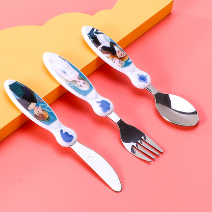 Frozen 2 Children's Kids 3pcs Cutlery Set - Knife/Fork/Spoon