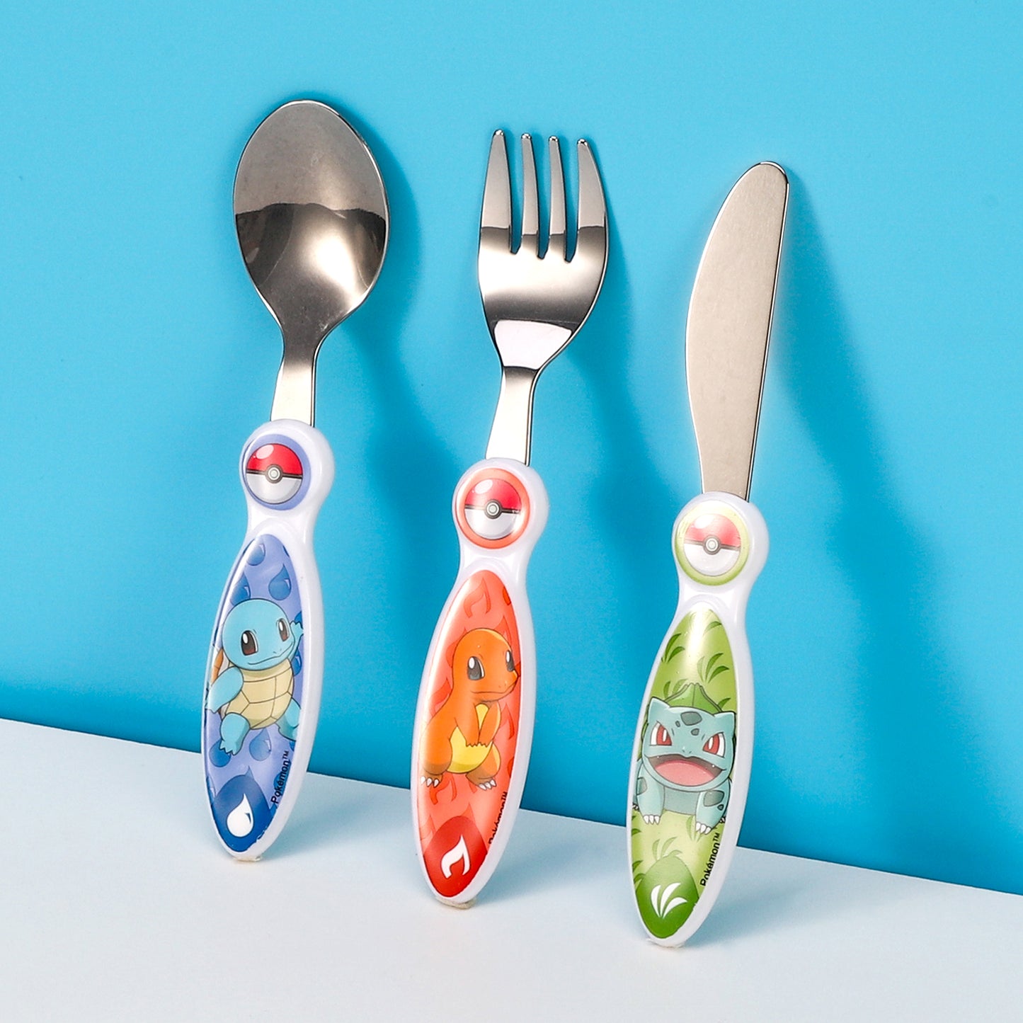 PoKéMoN Children's Kids 3pcs Cutlery Set - Knife/Fork/Spoon