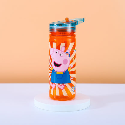 Peppa Pig 580ml Water Bottle for Kids, School Drinks Bottle Made of Durable Tritan BPA Free