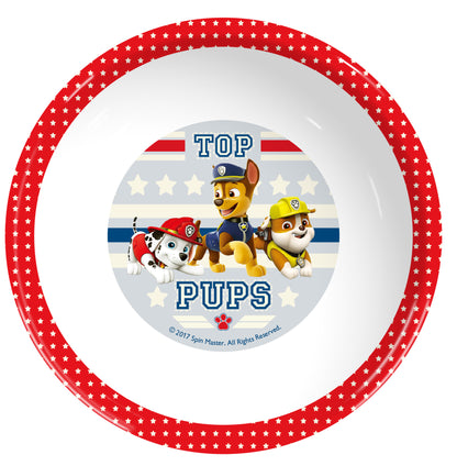 Paw Patrol 3Pcs Coloured Dining Set - Plate, Bowl and Tumbler Dinnerware Set for Children, BPA Free