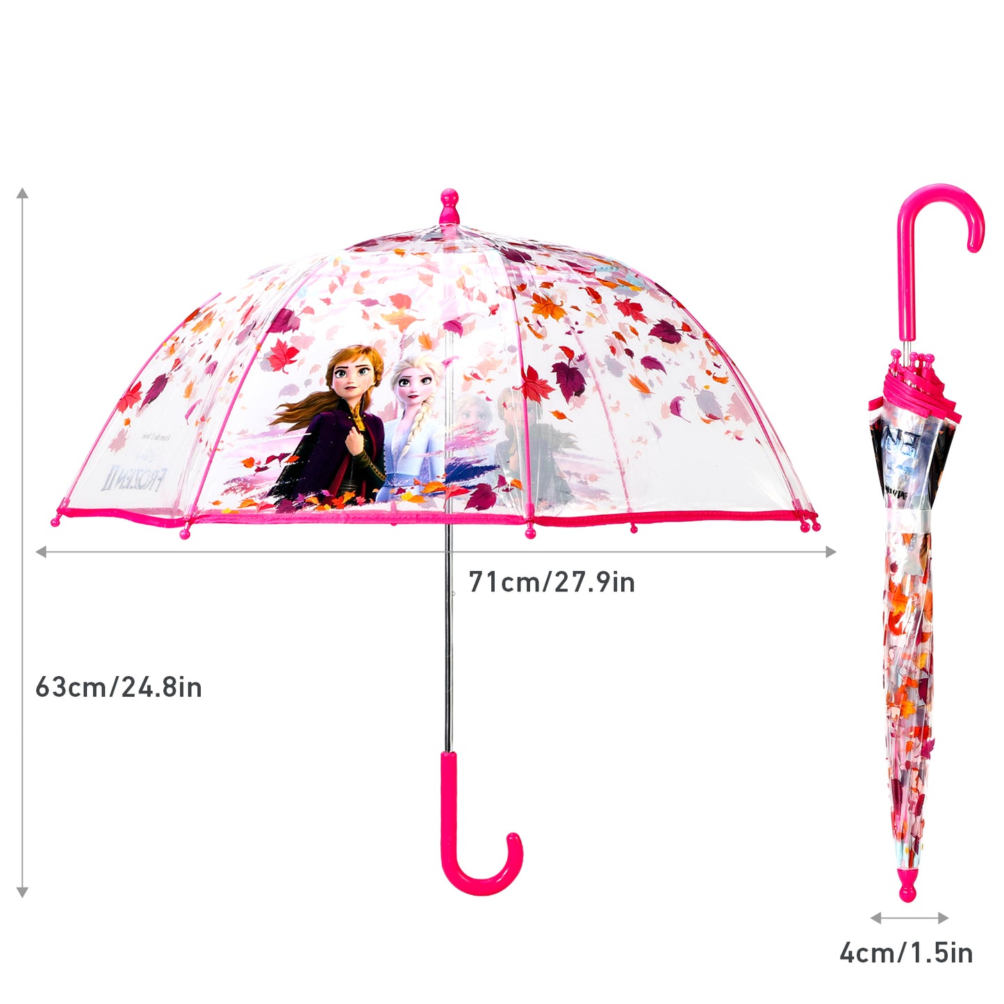 Frozen Umbrella for Kids Childrens Boys Girls Brolly with Safety Opening