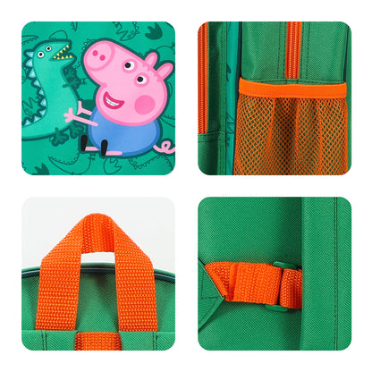 Peppa Pig Kids Childrens Premium Backpack School Rucksack Travel Bag, Multicolour