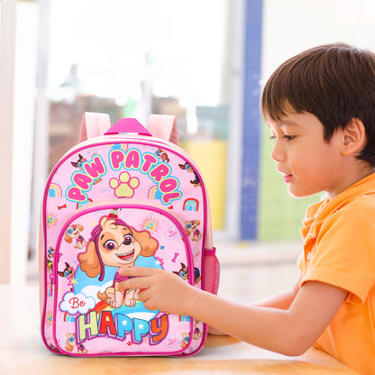 Paw Patrol Kids Childrens Premium Backpack School Rucksack Travel Bag, Multicolour