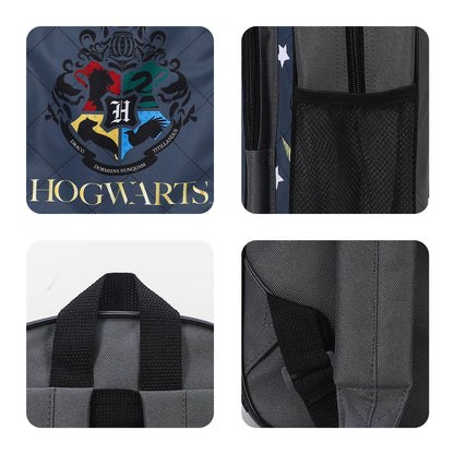 Harry Potter Hogwarts Kids Childrens Premium Backpack School Rucksack Travel Bag, Multicolour