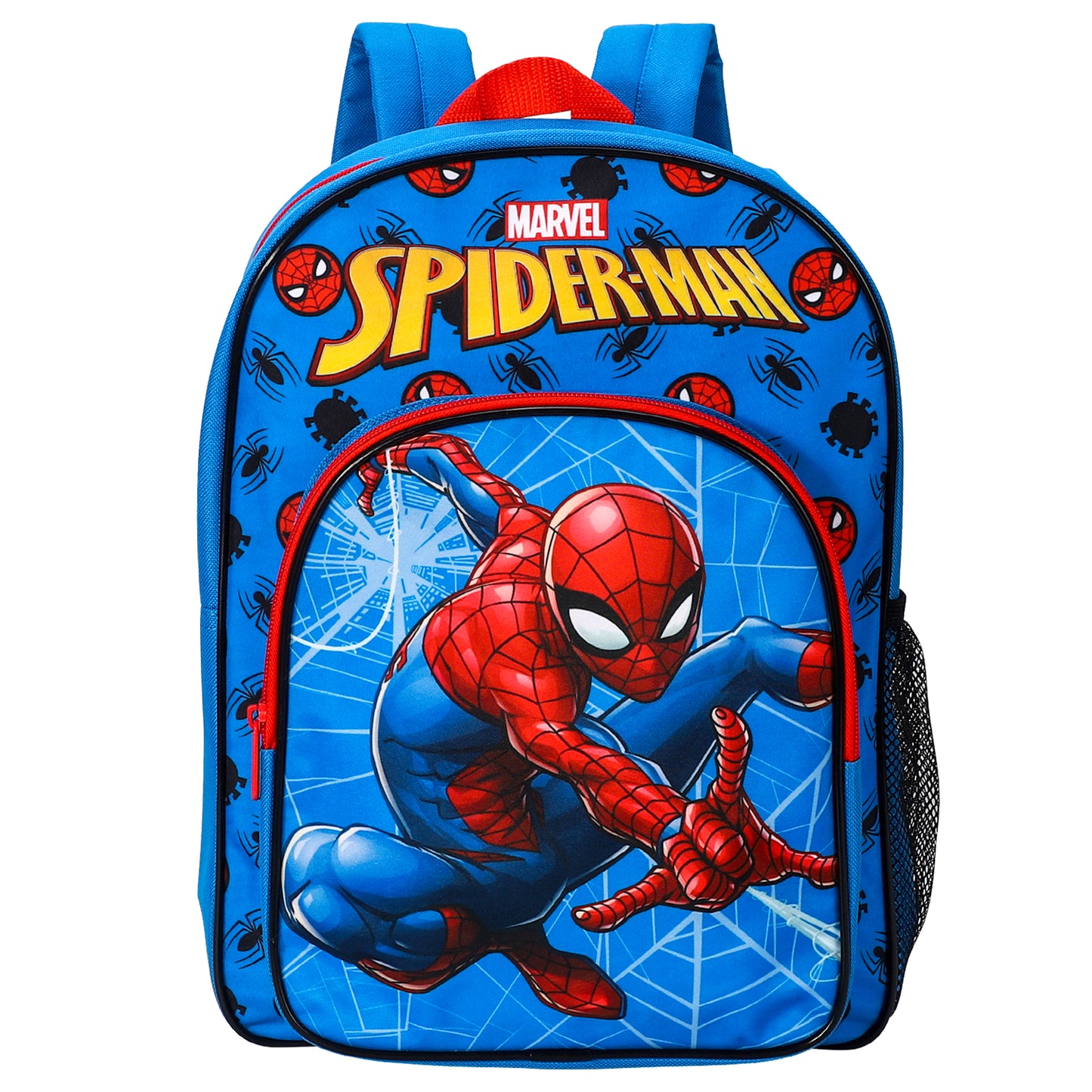 Spiderman Kids Childrens Premium Backpack School Rucksack Travel Bag, Multicolour