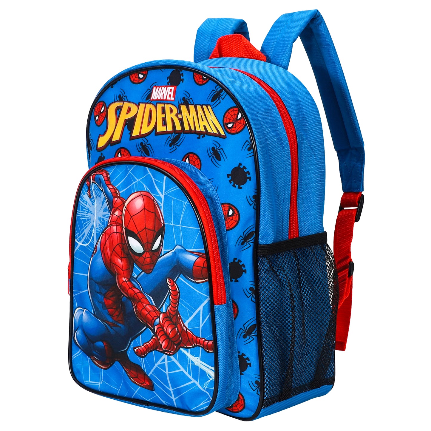 Spiderman Kids Childrens Premium Backpack School Rucksack Travel Bag, Multicolour