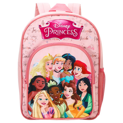 Disney Princess Kids Childrens Premium Backpack School Rucksack Travel Bag, Multicolour