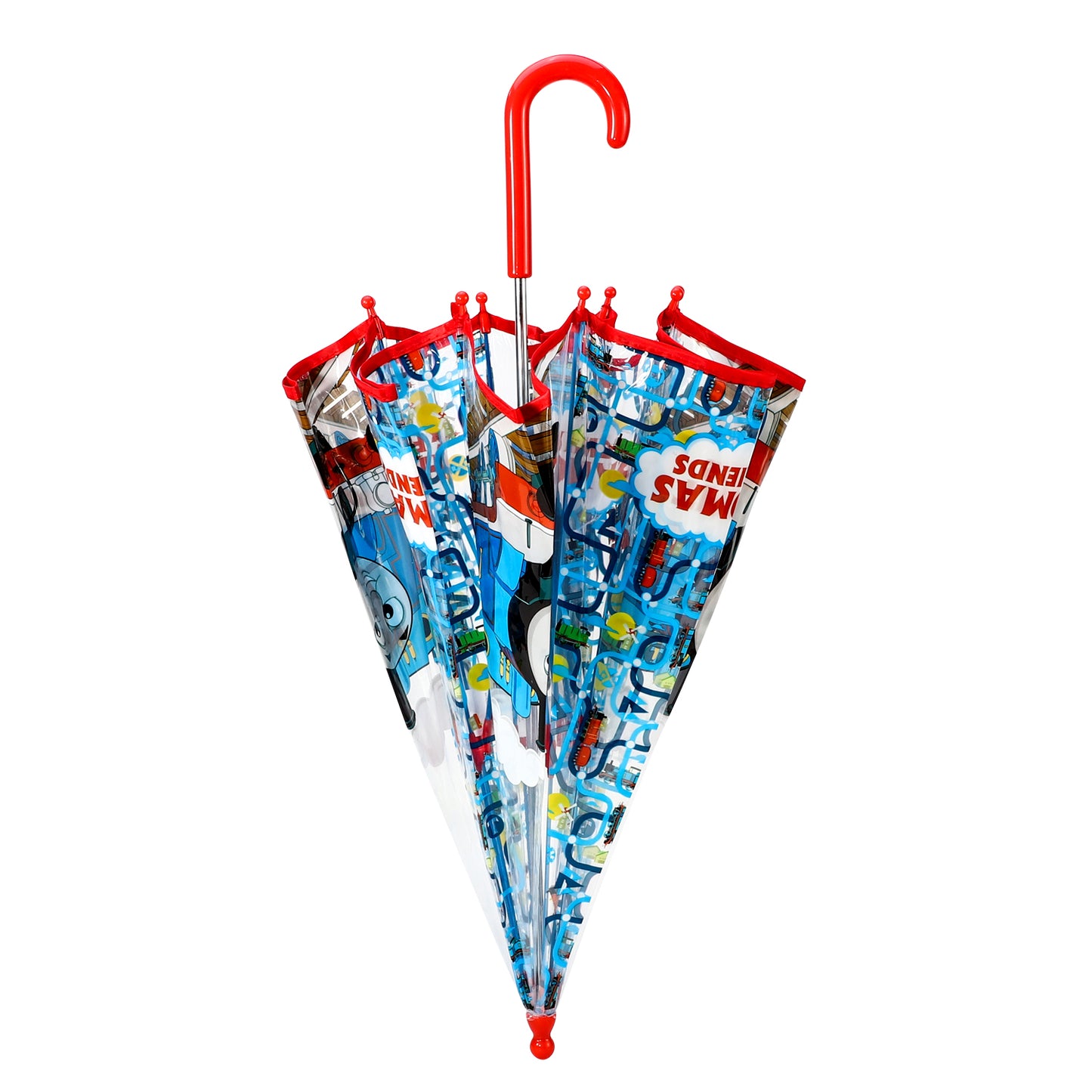 Thomas the Tank Engine Dome Umbrella for Kids Childrens Boys Girls Brolly with Safety Opening